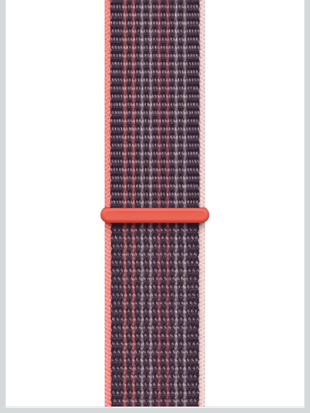 NWT Apple Elderberry Plum & Coral Woven sport loop Watch Band